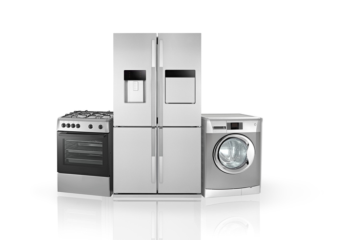 springs and metal parts in household appliances